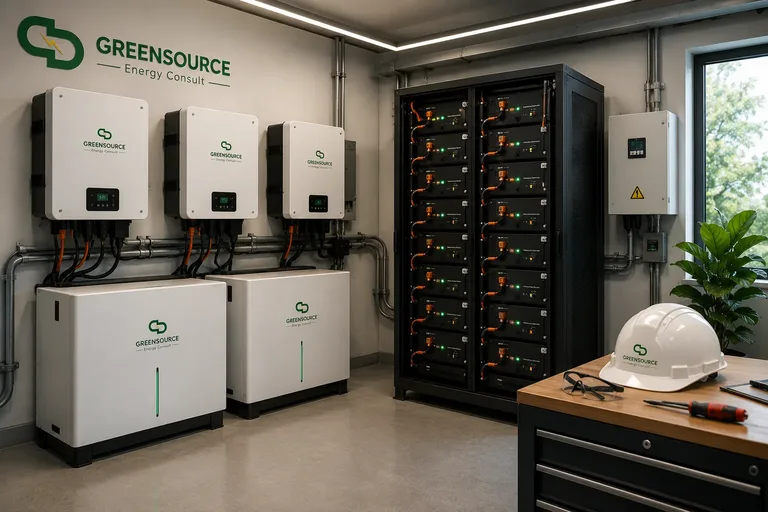 battery-storage installation