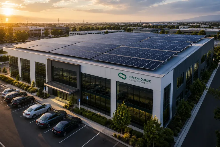 commercial solar power installation