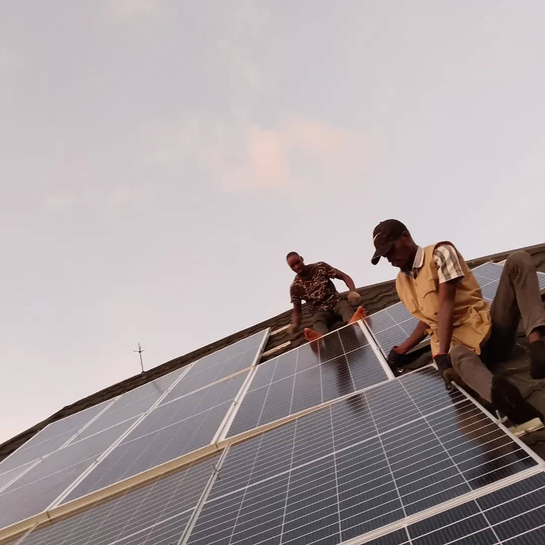 rooftop installation